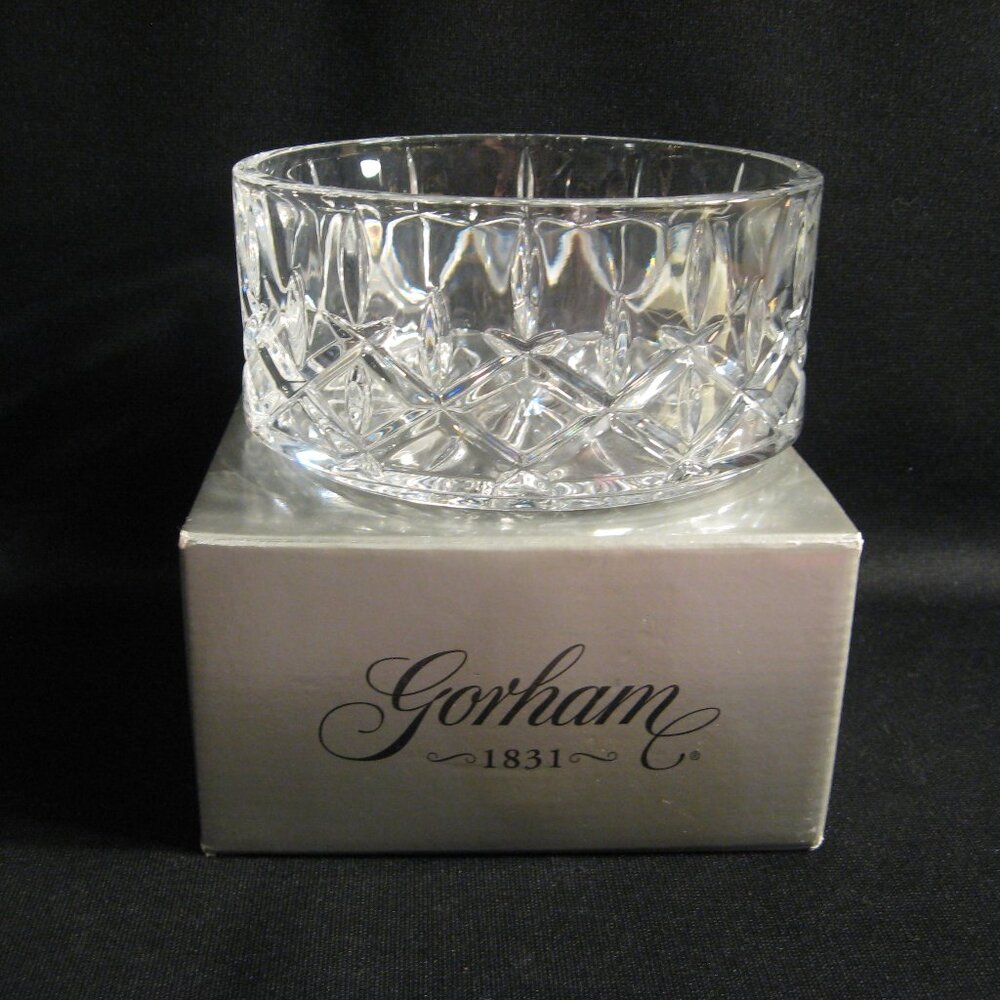 GORHAM LADY ANNE WINE BOTTLE COASTER IN ORIGINAL BOX